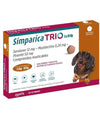 Simparica trio 5 - 10 kg antiparasitario para perros 3 comprimidos